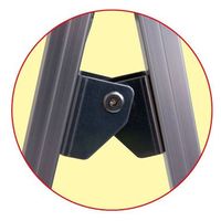 常磐精工 バリウススタンド看板 アルミ複合板 900×450両面 アームキャスターセット VASKAP-900X450R-KSET 1台（直送品）