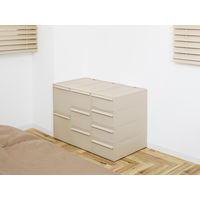 吉川国工業所 クロゼット・システム 引出し(S)4個組 Be CS-D1*4P_Be 1セット