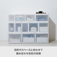 吉川国工業所 組み合わせて使える収納ケース ミディL Be MOS-05L_Be 1個