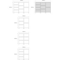 吉川国工業所 クロゼット・システム 引出し(M) W CS-D2_W 1個
