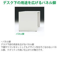 【設置込】イトーキ CZRデスク Type S  平机 パネル脚 センター引出付 1200×700mm CZR-127HAPS-982 1台（直送品）