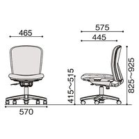 【組立設置込】イトーキ リエットR チェア ローバック 肘なし ハンガー付 ブラック×ブラック KT-360DLH-T1T1 1脚（直送品）