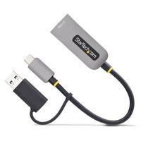 Startech.com LANアダプター USB-C&A 1ポート 10 100M 1 2.5Gbps U2GA-USB-C-ETHERNET 1個