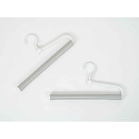 サワフジ ハンガー スラックスハンガーEX 1段 スノーホワイト 463330 1個（直送品）