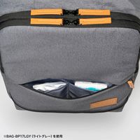 サンワサプライ  カジュアルPCバックパック（ネイビー） BAG-BP17NV（直送品）