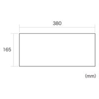 サンワサプライ  ポリウレタンマルチカバー（380×165mm） FA-NMUL10（直送品）