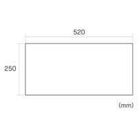 サンワサプライ  ポリウレタンマルチカバー（520×250mm） FA-NMUL11（直送品）