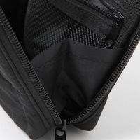 キルティングスクエアポーチ(S) ダークブラック LAKOLE/ラコレ