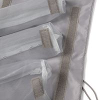 取り外しコスメポーチ グレー LAKOLE/ラコレ