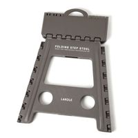 【LAKOLE/ラコレ】 ステップスツール(L) チャコール