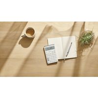 カシオ デザイン電卓 Comfy　JTー200TーWEーN　オフホワイト JTー200TーWEーN 1台