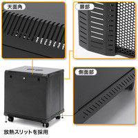 サンワサプライ 19インチマウントボックス(11U) CP-SVCBOX2 1台（直送品）