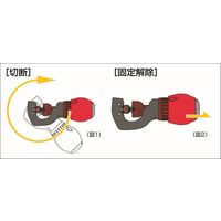 エビ バリの出にくいチューブカッター TC-127 TC127 ロブテックス（直送品）