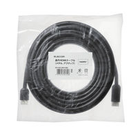 HDMIケーブル 15ｍ 長尺 3D Full HD(1080P)　4K2K対応 簡易パッケージ ブラック DH-HDLMN15BK エレコム 1個 （直送品）