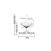 【アウトレット】【B級品】吉桂 腰の健康を守るオフィスチェア iPole7（アイポール7） 革グレー ロックキャスター 1脚（直送品）