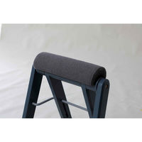 弘益 スツール 折りたたみ 高さ64cm ネイビー 474600 1個（直送品）