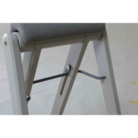 弘益 スツール 折りたたみ ベージュグレー 474601 1個（直送品）