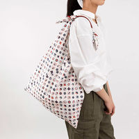 美研繊維 エコバッグ あずまトート 小柄 かくれ千鳥 祭 462055 1個（直送品）