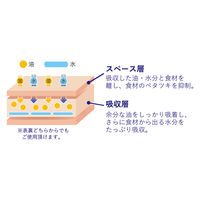 アーランド お弁当汁や油を吸収シート 82179 1個（直送品）