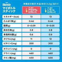 味の素AGF ブレンディ マイボトルスティック 水分補給アソート 1箱（50本入） 限定