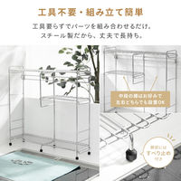 武田コーポレーション コンロ横ラック CFSN0802-ST 1箱(6個入)（直送品）