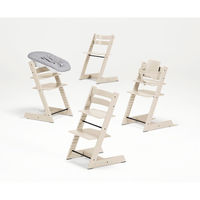 ストッケ トリップトラップ チェア ビーチ/バニラホワイト 1台（直送品）