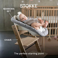 ストッケ トリップトラップ ニューボーンセット 幅570×奥行364×高さ144mm アンスラサイト 1台（直送品）