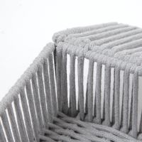 ロープティッシュケース グレー LAKOLE/ラコレ