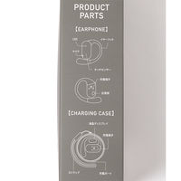 オープンイヤーイヤホン チャコール LAKOLE/ラコレ