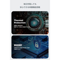 ワイヤレス充電器 Qi2 25W マグネット式 USB-Cケーブル一体1.5m シルバー W-MA11SV エレコム 1個（直送品）