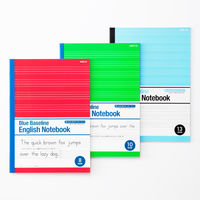 オキナ ブルーライン英語ノート セミB5 10段 30枚 EN10 1冊