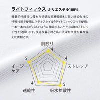 フォーク ジップスクラブ ホワイト×シアンブルー S 7120SC-1-S 1枚（直送品）