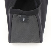 フットマーク 訪問用靴下カバー ブラック レディースフリー（23～25cm） 403361 1足