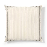 無印良品 綿洗いざらし大判クッション ７５×７５ｃｍ 生成ストライプ 良品計画