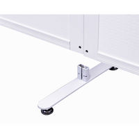 リス REMUTE（リミュート） 吸音連結パーティション 幅920×奥行40×高さ1864ｍｍ ホワイト GTEC138 1台（取寄品）