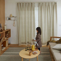 スミノエ コルネ セミオーダー カーテン ヘリングル 1300×1900mm ベージュ １セット(2枚入)（直送品）