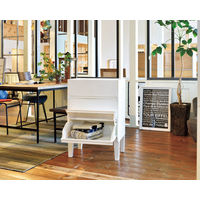 モストロ オープンチェスト3段 ホワイト1個