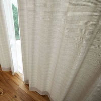 スミノエ コルネ セミオーダー カーテン グレンティ 1300×950mm ブラウン １セット(2枚入)（直送品）