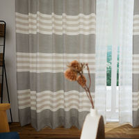 スミノエ コルネ セミオーダー カーテン アルディ 2700×2350mm ブラウン １セット(2枚入)（直送品）