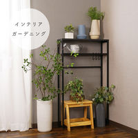 タマリビング カジュアリー コンソールテーブル カジュアリー 幅600×奥行185×高さ1040mm ホワイト/ナチュラル 1台（直送品）