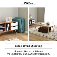 タマリビング スワレバII フロアチェア ベージュ 1台（直送品）