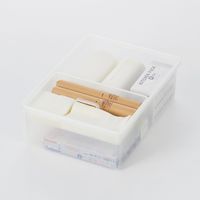 無印良品 ポリプロピレン 収納ボックス ワイド 小 幅50.5×奥行37×高さ16cm 2個 良品計画