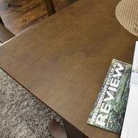 タマリビング ジャワ ダイニングテーブル 幅800×奥行800×高さ700mm ダークブラウン 1台（直送品）