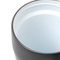 保温保冷 ハンドルセラミックタンブラー ブラック LAKOLE/ラコレ