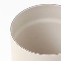 保温保冷 ステンレスBIGセラミックマグ 580ml アイボリー LAKOLE/ラコレ