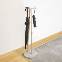 無印良品 スチールパイプ傘立て ダークグレー 幅３５×奥行２２×高さ９７ｃｍ 良品計画