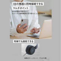 JVCケンウッド ワイヤレスヘッドホン HA-S60W HA-S60W-B 1個（直送品）