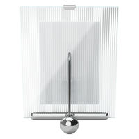 アントレックス Umbra フルート フォトフレーム ガラス スチール 16×20cm シルバー 482868 1個（直送品）