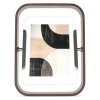 アントレックス Umbra フォトフレーム ベルウッドデスクフレーム 16×22cm 木製 ガラス ウォルナット 482877 1個（直送品）