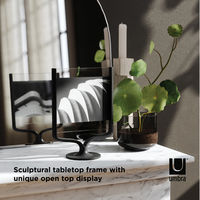 アントレックス Umbra フォトフレーム ウィッシュボーン フォトディスプレイ ブラック 482885 1個（直送品）